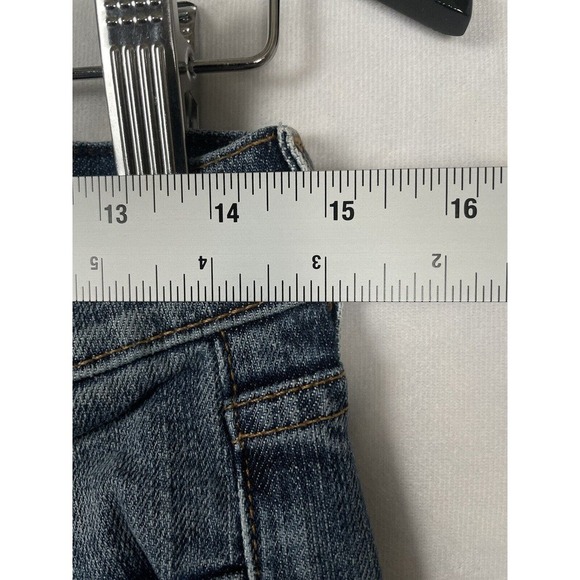 Seven 7 For All Mankind Bootcut Low Rise Jeans Women’s Size 28 Raw Hem​ - Picture 5 of 12
